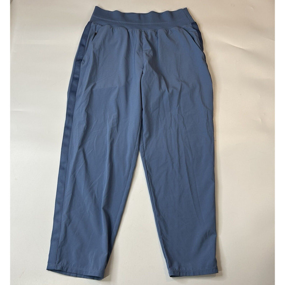 Athleta Nolita Slim Tapered Crop Pant Women’s 10 Cottage Blue Athleisure - Picture 1 of 11